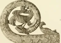 An illustration from Catalogue of the ivory carvings of the Christian era with examples of Mohammedan art and carvings in bone in the Department of British and Mediaeval Antiquities and Ethnography of the British Museum (1909)