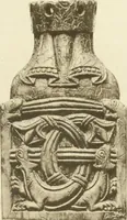 An illustration from Catalogue of the ivory carvings of the Christian era with examples of Mohammedan art and carvings in bone in the Department of British and Mediaeval Antiquities and Ethnography of the British Museum (1909)