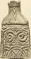 An illustration from Catalogue of the ivory carvings of the Christian era with examples of Mohammedan art and carvings in bone in the Department of British and Mediaeval Antiquities and Ethnography of the British Museum (1909)