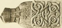 An illustration from Catalogue of the ivory carvings of the Christian era with examples of Mohammedan art and carvings in bone in the Department of British and Mediaeval Antiquities and Ethnography of the British Museum (1909)