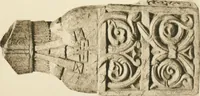 An illustration from Catalogue of the ivory carvings of the Christian era with examples of Mohammedan art and carvings in bone in the Department of British and Mediaeval Antiquities and Ethnography of the British Museum (1909)