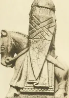 An illustration from Catalogue of the ivory carvings of the Christian era with examples of Mohammedan art and carvings in bone in the Department of British and Mediaeval Antiquities and Ethnography of the British Museum (1909)