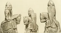 An illustration from Catalogue of the ivory carvings of the Christian era with examples of Mohammedan art and carvings in bone in the Department of British and Mediaeval Antiquities and Ethnography of the British Museum (1909)