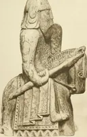 An illustration from Catalogue of the ivory carvings of the Christian era with examples of Mohammedan art and carvings in bone in the Department of British and Mediaeval Antiquities and Ethnography of the British Museum (1909)