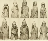 An illustration from Catalogue of the ivory carvings of the Christian era with examples of Mohammedan art and carvings in bone in the Department of British and Mediaeval Antiquities and Ethnography of the British Museum (1909)