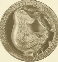An illustration from Catalogue of the ivory carvings of the Christian era with examples of Mohammedan art and carvings in bone in the Department of British and Mediaeval Antiquities and Ethnography of the British Museum (1909)