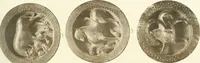 An illustration from Catalogue of the ivory carvings of the Christian era with examples of Mohammedan art and carvings in bone in the Department of British and Mediaeval Antiquities and Ethnography of the British Museum (1909)