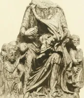 An illustration from Catalogue of the ivory carvings of the Christian era with examples of Mohammedan art and carvings in bone in the Department of British and Mediaeval Antiquities and Ethnography of the British Museum (1909)