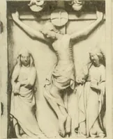An illustration from Catalogue of the ivory carvings of the Christian era with examples of Mohammedan art and carvings in bone in the Department of British and Mediaeval Antiquities and Ethnography of the British Museum (1909)