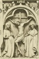 An illustration from Catalogue of the ivory carvings of the Christian era with examples of Mohammedan art and carvings in bone in the Department of British and Mediaeval Antiquities and Ethnography of the British Museum (1909)