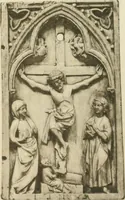 An illustration from Catalogue of the ivory carvings of the Christian era with examples of Mohammedan art and carvings in bone in the Department of British and Mediaeval Antiquities and Ethnography of the British Museum (1909)
