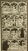 An illustration from Catalogue of the ivory carvings of the Christian era with examples of Mohammedan art and carvings in bone in the Department of British and Mediaeval Antiquities and Ethnography of the British Museum (1909)