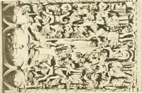 An illustration from Catalogue of the ivory carvings of the Christian era with examples of Mohammedan art and carvings in bone in the Department of British and Mediaeval Antiquities and Ethnography of the British Museum (1909)