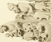 An illustration from Catalogue of the ivory carvings of the Christian era with examples of Mohammedan art and carvings in bone in the Department of British and Mediaeval Antiquities and Ethnography of the British Museum (1909)
