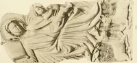 An illustration from Catalogue of the ivory carvings of the Christian era with examples of Mohammedan art and carvings in bone in the Department of British and Mediaeval Antiquities and Ethnography of the British Museum (1909)