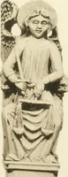 An illustration from Catalogue of the ivory carvings of the Christian era with examples of Mohammedan art and carvings in bone in the Department of British and Mediaeval Antiquities and Ethnography of the British Museum (1909)