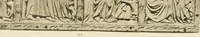 An illustration from Catalogue of the ivory carvings of the Christian era with examples of Mohammedan art and carvings in bone in the Department of British and Mediaeval Antiquities and Ethnography of the British Museum (1909)
