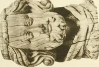 An illustration from Catalogue of the ivory carvings of the Christian era with examples of Mohammedan art and carvings in bone in the Department of British and Mediaeval Antiquities and Ethnography of the British Museum (1909)