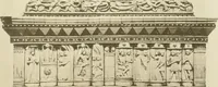 An illustration from Catalogue of the ivory carvings of the Christian era with examples of Mohammedan art and carvings in bone in the Department of British and Mediaeval Antiquities and Ethnography of the British Museum (1909)