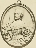 An illustration from Catalogue of the ivory carvings of the Christian era with examples of Mohammedan art and carvings in bone in the Department of British and Mediaeval Antiquities and Ethnography of the British Museum (1909)