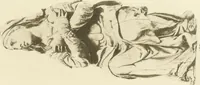 An illustration from Catalogue of the ivory carvings of the Christian era with examples of Mohammedan art and carvings in bone in the Department of British and Mediaeval Antiquities and Ethnography of the British Museum (1909)