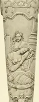 An illustration from Catalogue of the ivory carvings of the Christian era with examples of Mohammedan art and carvings in bone in the Department of British and Mediaeval Antiquities and Ethnography of the British Museum (1909)