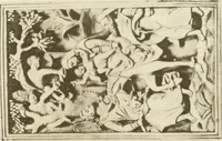 An illustration from Catalogue of the ivory carvings of the Christian era with examples of Mohammedan art and carvings in bone in the Department of British and Mediaeval Antiquities and Ethnography of the British Museum (1909)