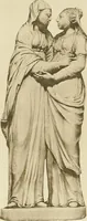 An illustration from Catalogue of the ivory carvings of the Christian era with examples of Mohammedan art and carvings in bone in the Department of British and Mediaeval Antiquities and Ethnography of the British Museum (1909)