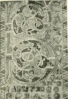 An illustration from Catalogue of the ivory carvings of the Christian era with examples of Mohammedan art and carvings in bone in the Department of British and Mediaeval Antiquities and Ethnography of the British Museum (1909)