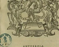 An illustration from Ivsti LipsI De constantia libri dvo : qui alloquium præciperuè continent in publicis malis (1584)