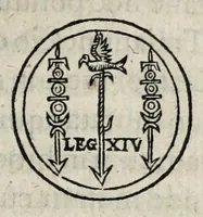 Picture 10 of 25 from Ivsti LipsI De militia romana libri qvinqve : commentarivs ad Polybivm, e parte primâ Historicae facis (1595), leaf 301