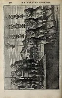 Picture 11 of 25 from Ivsti LipsI De militia romana libri qvinqve : commentarivs ad Polybivm, e parte primâ Historicae facis (1595), leaf 352