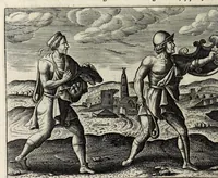 An illustration from Ivusti LipsI De militia Romana libri qvinqve : commentarivs ad Polybium (1630)