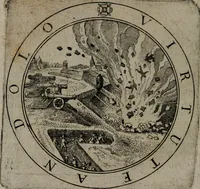 An illustration from Jacobi Bornitii emblemata ethico politica : ingenuâ atque eruditâ interpretatione nunc primùm illustrata / per M. Nicolaum Meerfeldt... (1669)