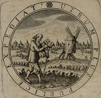 An illustration from Jacobi Bornitii emblemata ethico politica : ingenuâ atque eruditâ interpretatione nunc primùm illustrata / per M. Nicolaum Meerfeldt... (1669)
