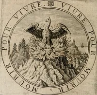 An illustration from Jacobi Bornitii emblemata ethico politica : ingenuâ atque eruditâ interpretatione nunc primùm illustrata / per M. Nicolaum Meerfeldt... (1669)