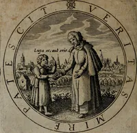 An illustration from Jacobi Bornitii emblemata ethico politica : ingenuâ atque eruditâ interpretatione nunc primùm illustrata / per M. Nicolaum Meerfeldt... (1669)