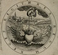 An illustration from Jacobi Bornitii emblemata ethico politica : ingenuâ atque eruditâ interpretatione nunc primùm illustrata / per M. Nicolaum Meerfeldt... (1669)
