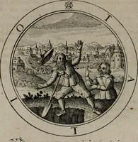 An illustration from Jacobi Bornitii emblemata ethico politica : ingenuâ atque eruditâ interpretatione nunc primùm illustrata / per M. Nicolaum Meerfeldt... (1669)