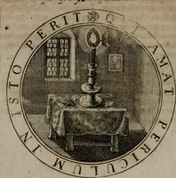 An illustration from Jacobi Bornitii emblemata ethico politica : ingenuâ atque eruditâ interpretatione nunc primùm illustrata / per M. Nicolaum Meerfeldt... (1669)