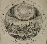 An illustration from Jacobi Bornitii emblemata ethico politica : ingenuâ atque eruditâ interpretatione nunc primùm illustrata / per M. Nicolaum Meerfeldt... (1669)