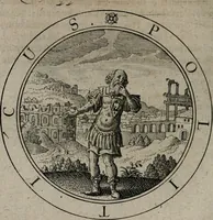 Picture 38 of 107 from Jacobi Bornitii emblemata ethico politica : ingenuâ atque eruditâ interpretatione nunc primùm illustrata / per M. Nicolaum Meerfeldt... (1669), leaf 73