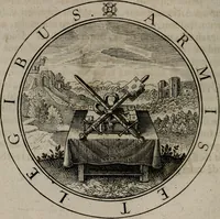 An illustration from Jacobi Bornitii emblemata ethico politica : ingenuâ atque eruditâ interpretatione nunc primùm illustrata / per M. Nicolaum Meerfeldt... (1669)