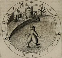 Picture 48 of 107 from Jacobi Bornitii emblemata ethico politica : ingenuâ atque eruditâ interpretatione nunc primùm illustrata / per M. Nicolaum Meerfeldt... (1669), leaf 93
