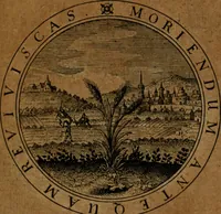 An illustration from Jacobi Bornitii JC. Emblematum ethico-politicorum : sylloge prior[-posterior] (1664)