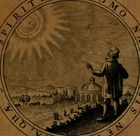 An illustration from Jacobi Bornitii JC. Emblematum ethico-politicorum : sylloge prior[-posterior] (1664)