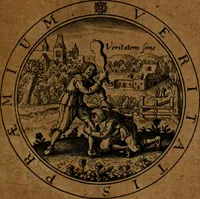 An illustration from Jacobi Bornitii JC. Emblematum ethico-politicorum : sylloge prior[-posterior] (1664)