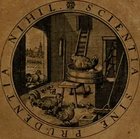 An illustration from Jacobi Bornitii JC. Emblematum ethico-politicorum : sylloge prior[-posterior] (1664)