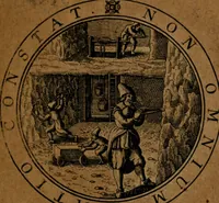 An illustration from Jacobi Bornitii JC. Emblematum ethico-politicorum : sylloge prior[-posterior] (1664)