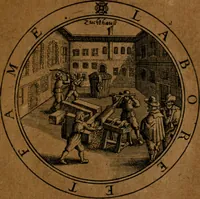 An illustration from Jacobi Bornitii JC. Emblematum ethico-politicorum : sylloge prior[-posterior] (1664)